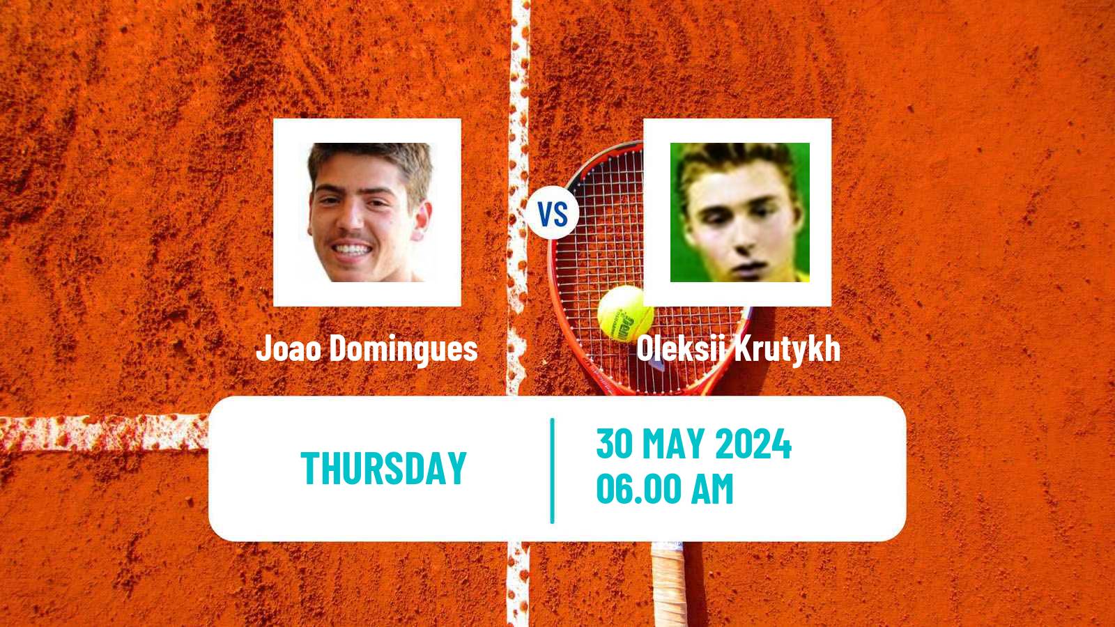 Tennis ITF M25 La Nucia Men Joao Domingues - Oleksii Krutykh