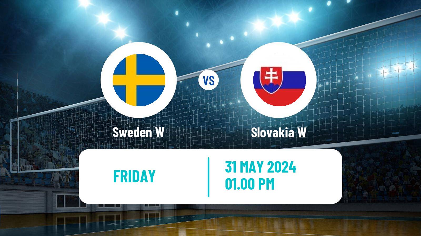 Volleyball Golden European League Volleyball Women Sweden W - Slovakia W