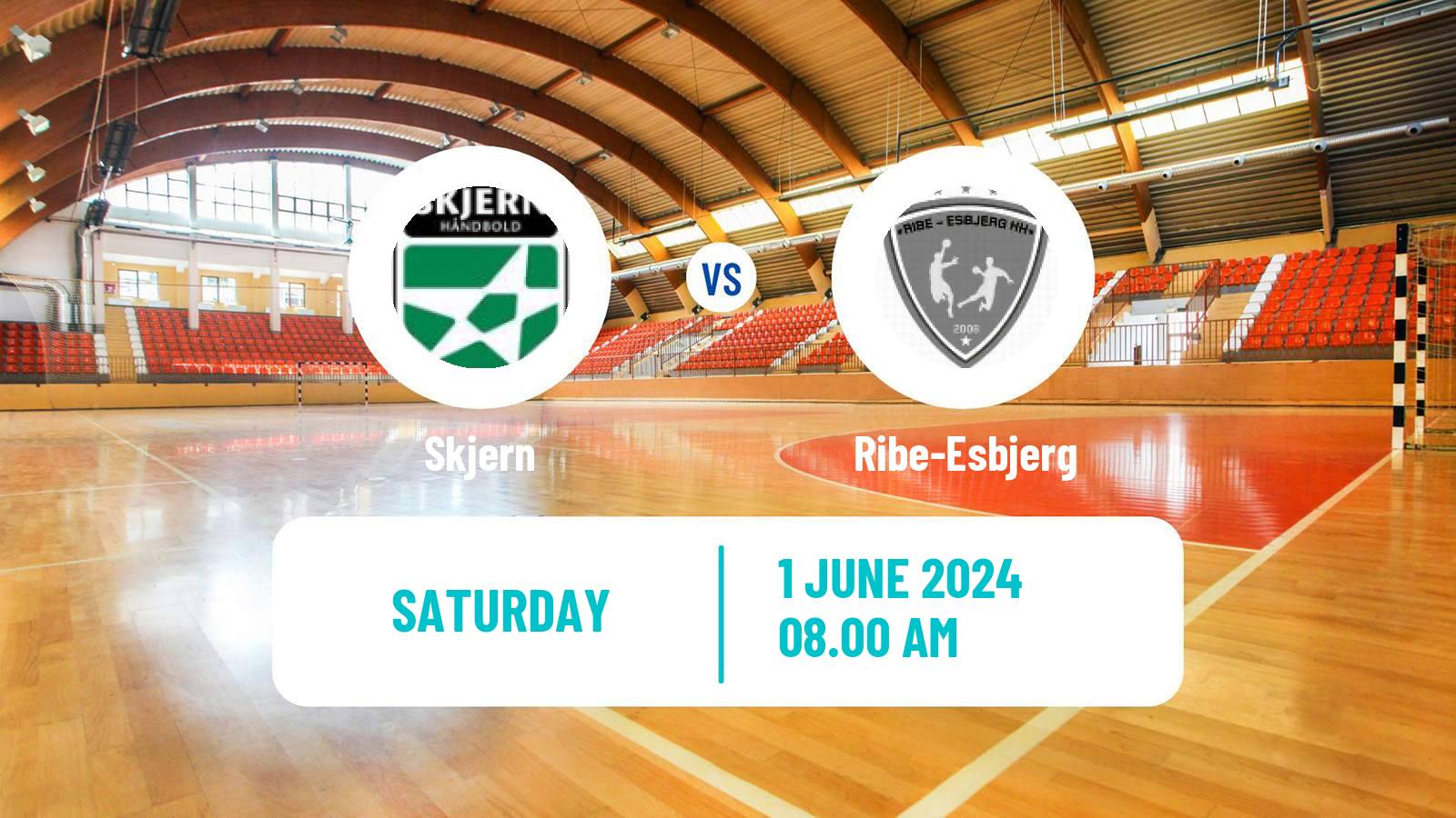 Handball Danish Handbold Ligaen Skjern - Ribe-Esbjerg