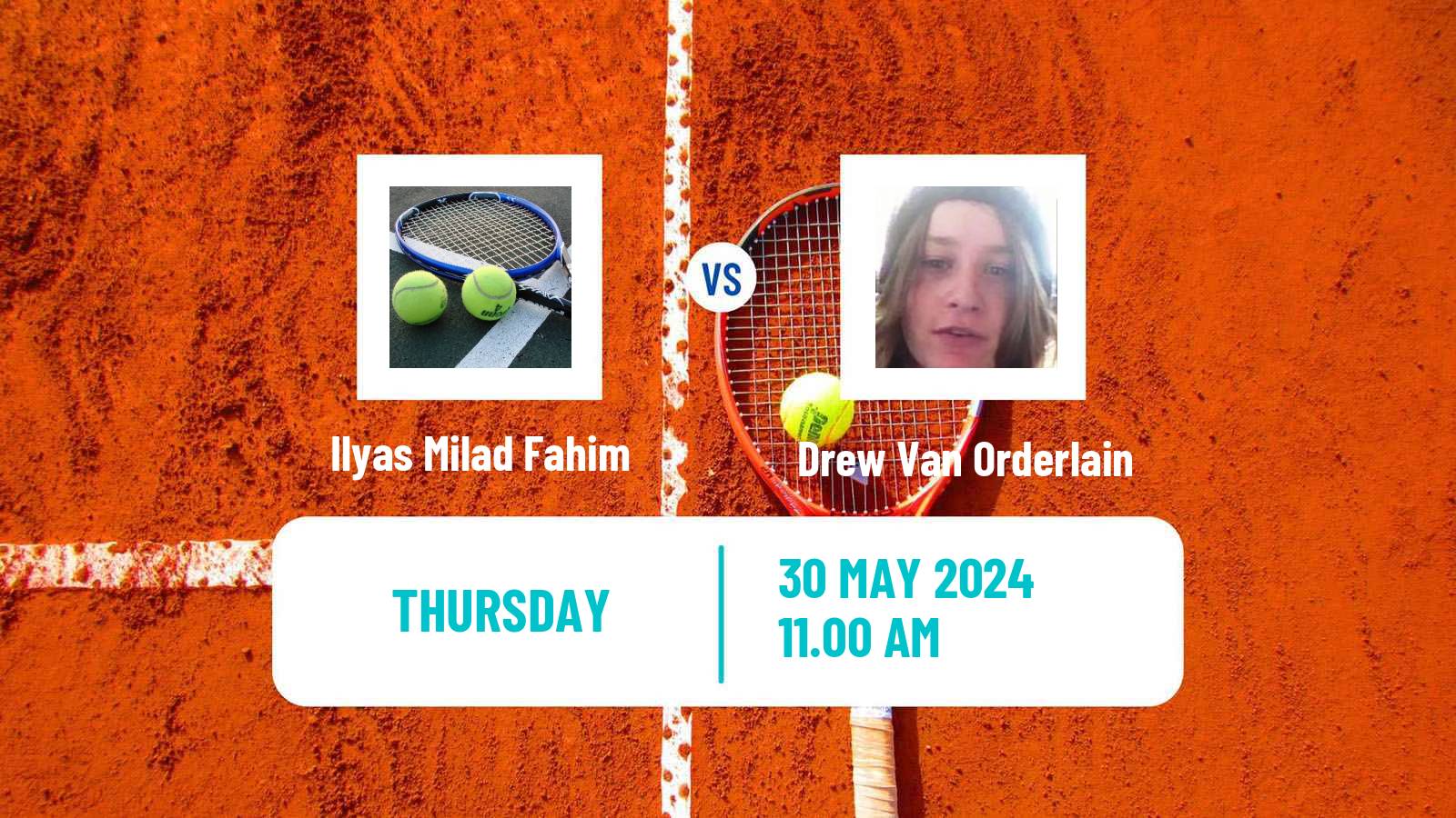 Tennis ITF M15 Kingston 3 Men Ilyas Milad Fahim - Drew Van Orderlain
