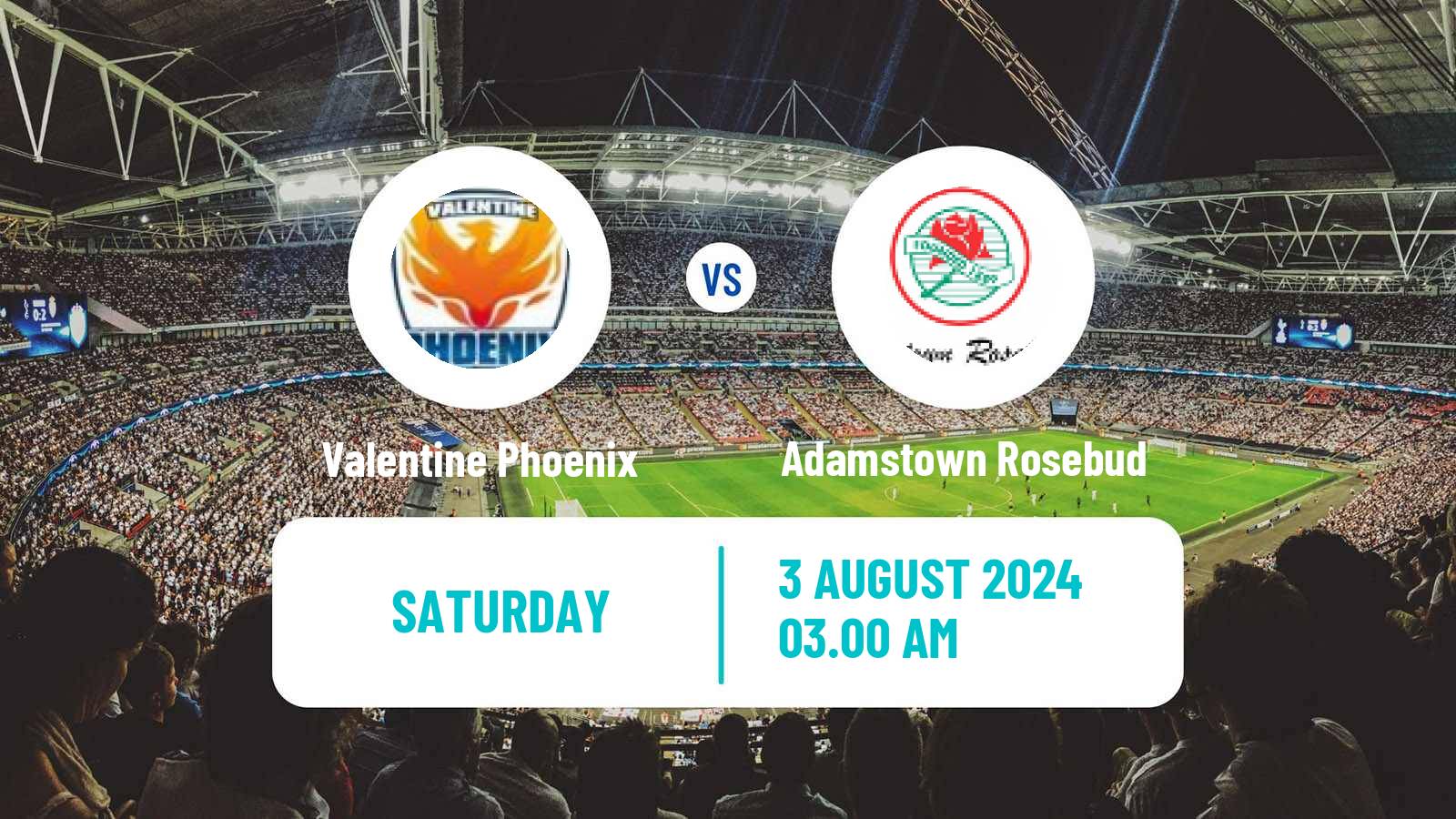 Soccer Australian NPL Northern NSW Valentine Phoenix - Adamstown Rosebud