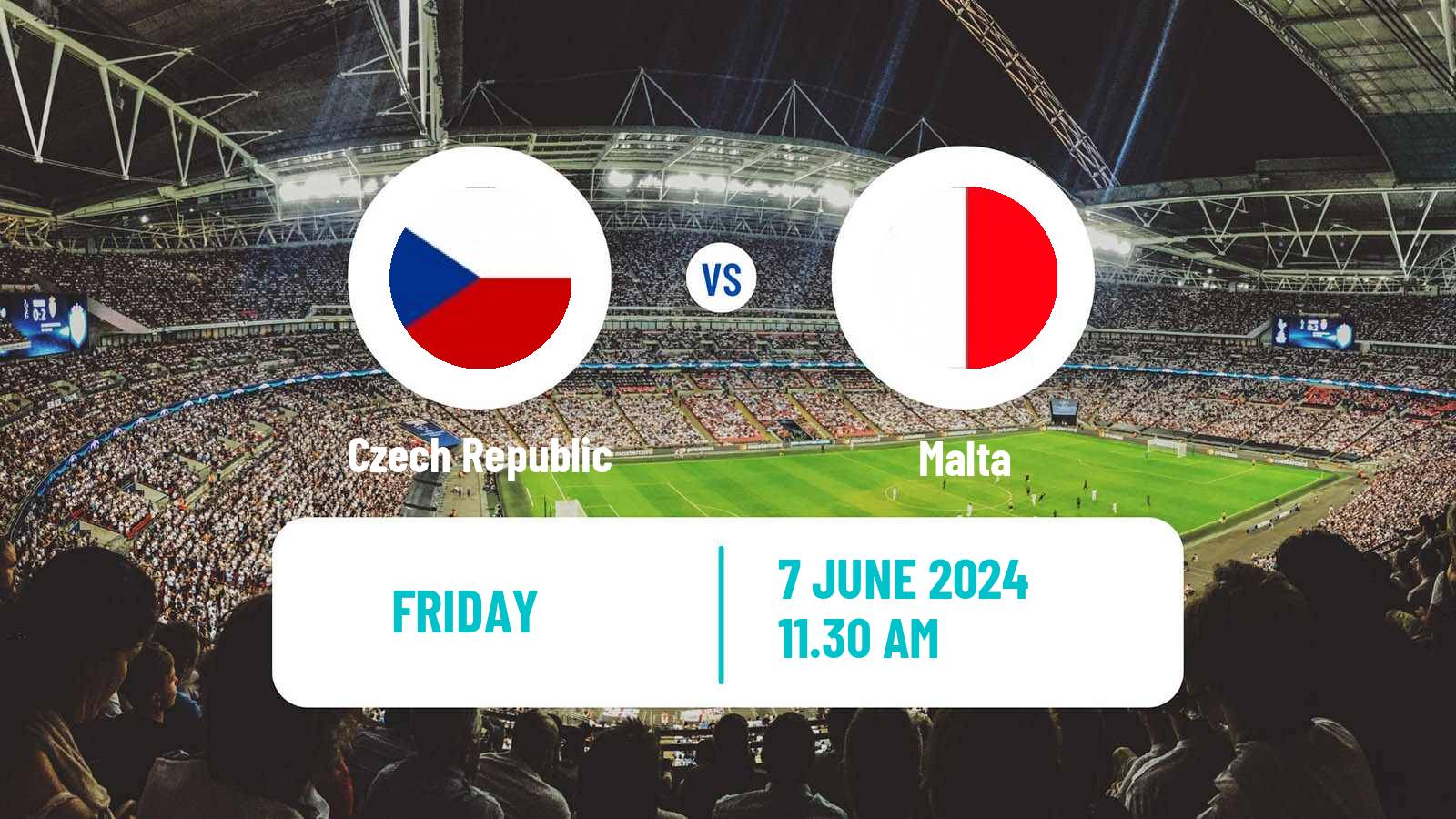 Soccer Friendly Czech Republic - Malta