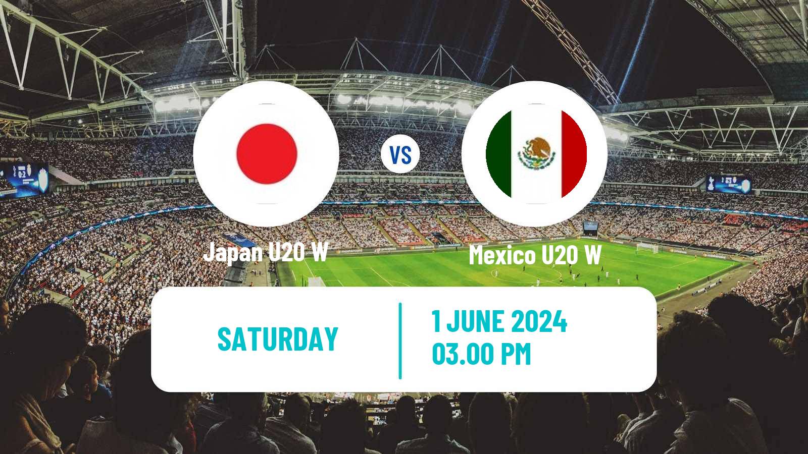 Soccer Friendly International Women Japan U20 W - Mexico U20 W