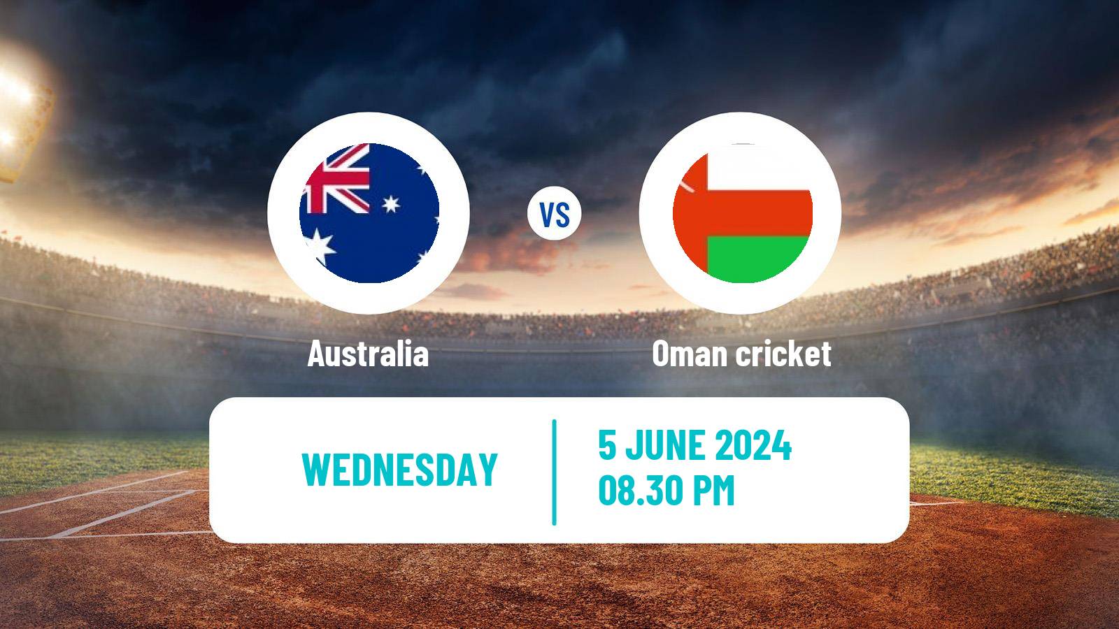 Cricket ICC World Twenty20 Australia - Oman