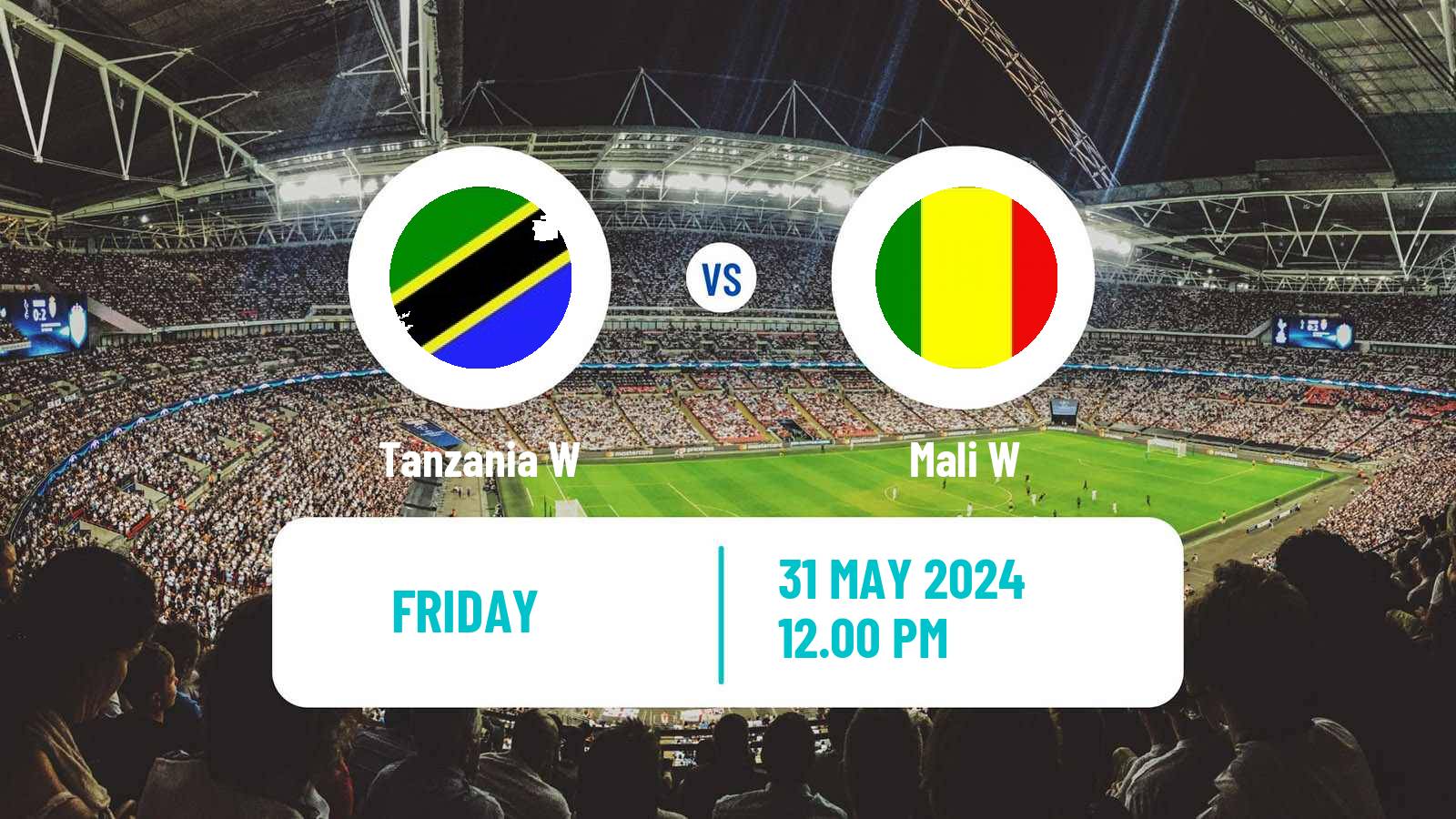 Soccer Friendly International Women Tanzania W - Mali W