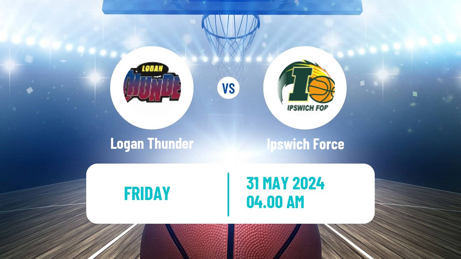 Basketball Australian NBL1 North Women Logan Thunder - Ipswich Force