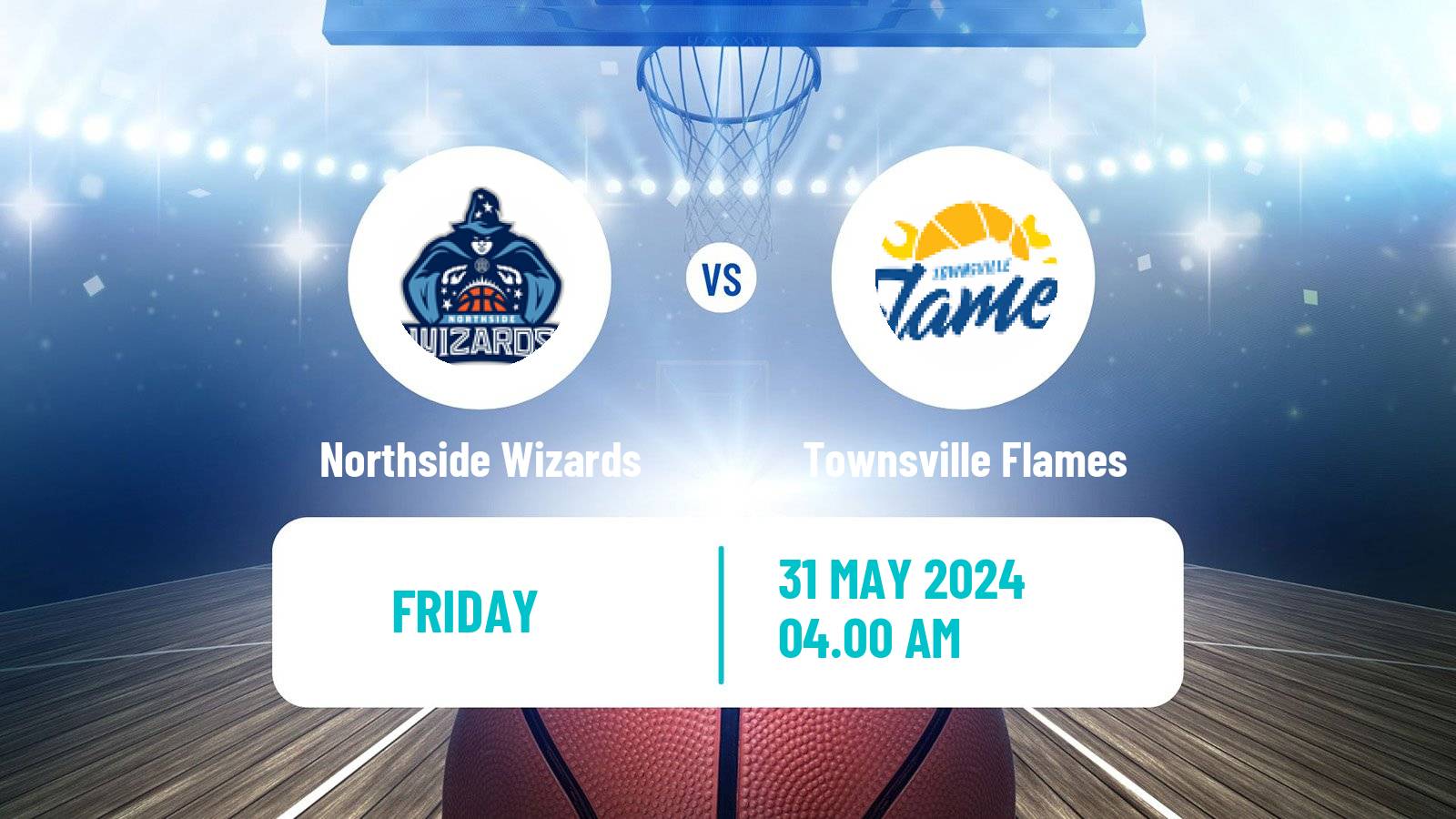 Basketball Australian NBL1 North Women Northside Wizards - Townsville Flames