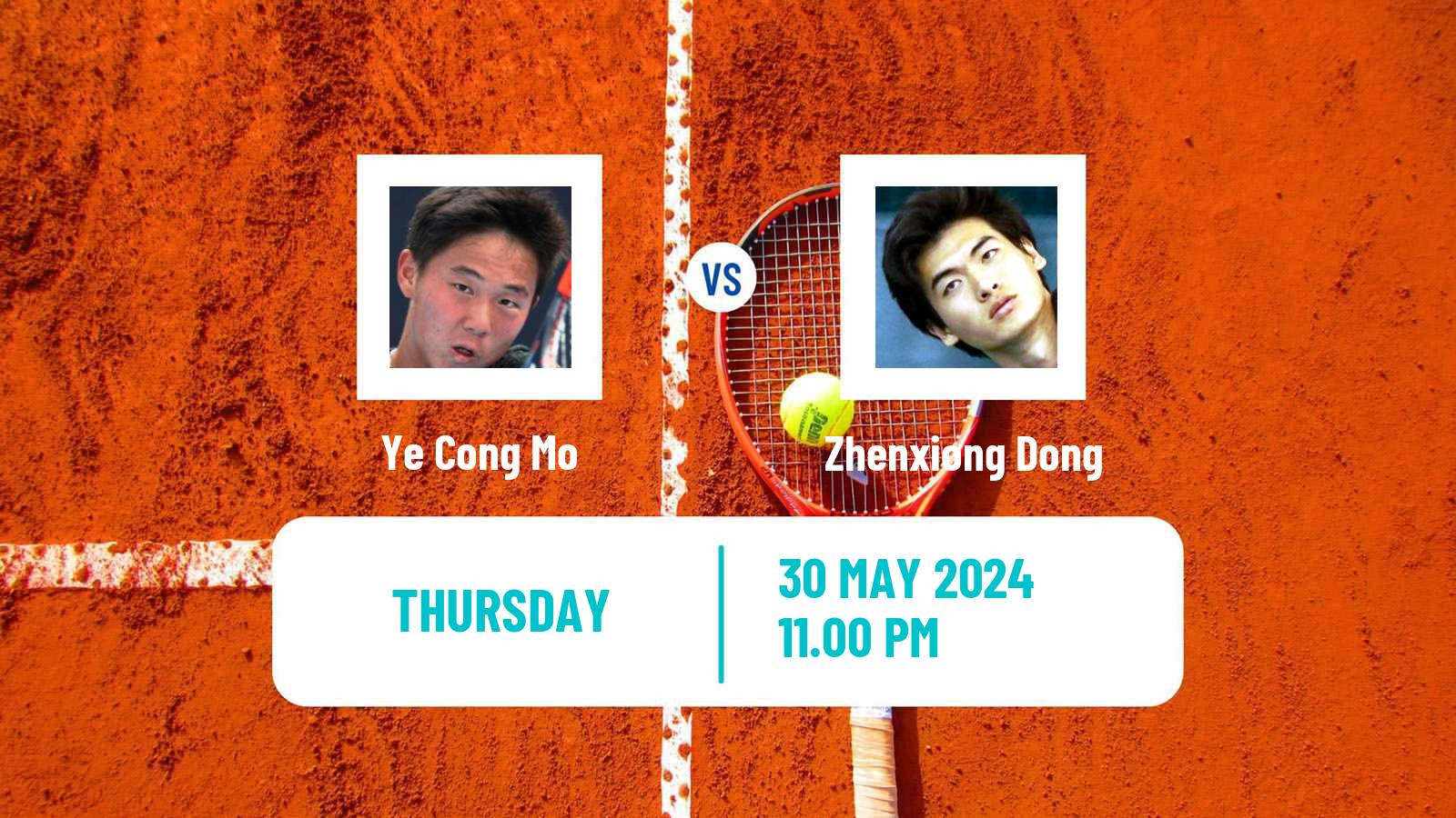 Tennis ITF M25 Baotou Men Ye Cong Mo - Zhenxiong Dong