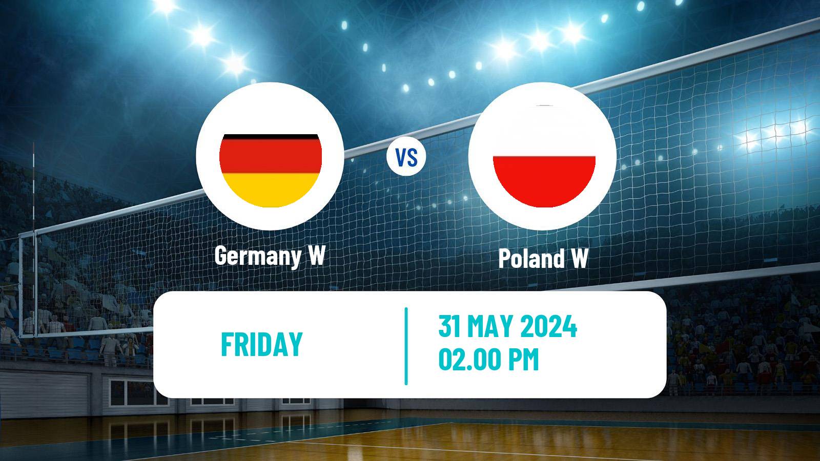 Volleyball Nations League Volleyball Women Germany W - Poland W