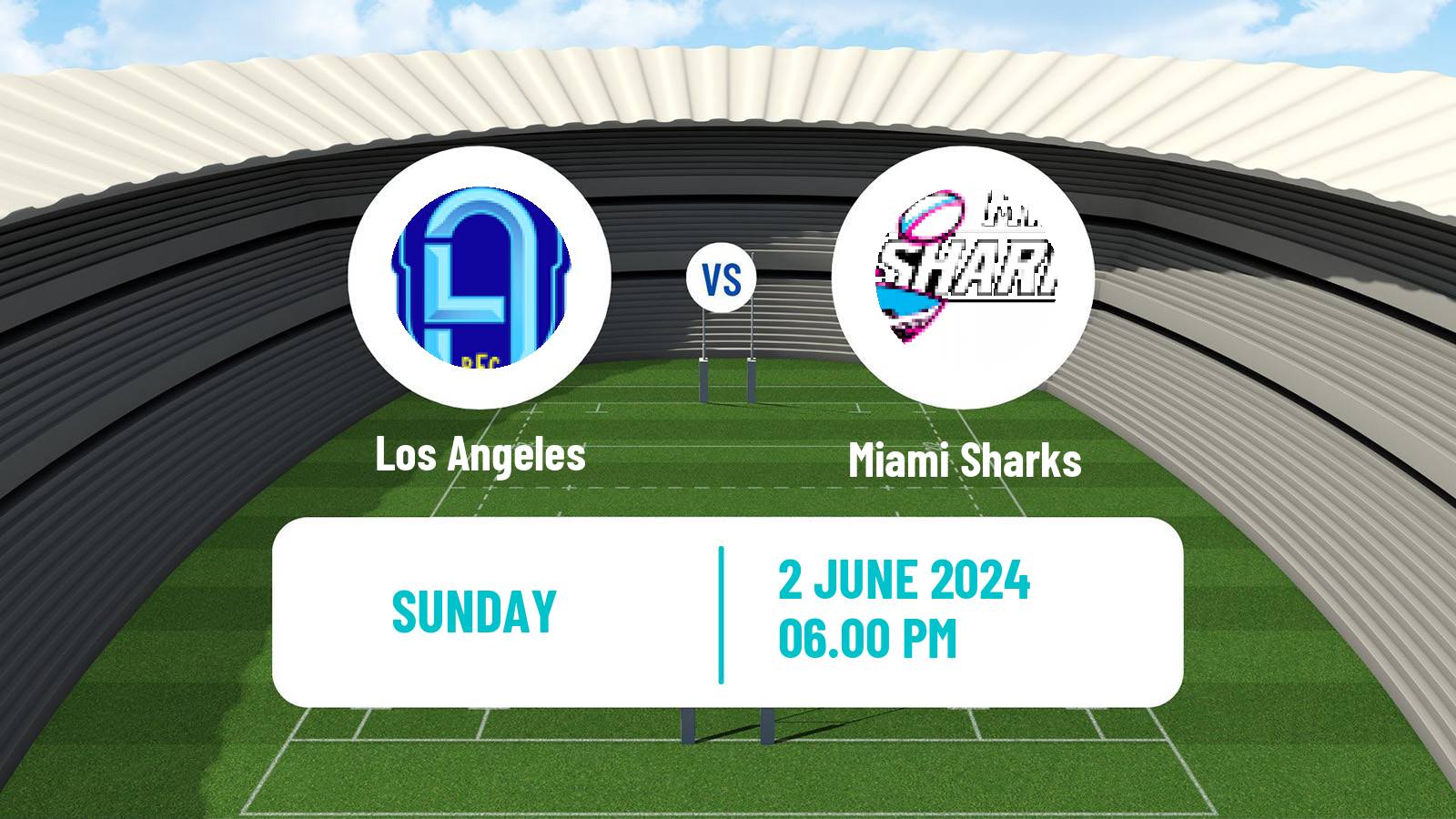 Rugby union USA Major League Rugby Los Angeles - Miami Sharks