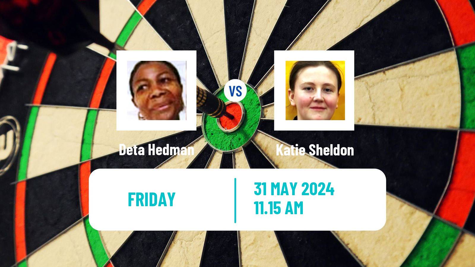 Darts Modus Super Series Deta Hedman - Katie Sheldon