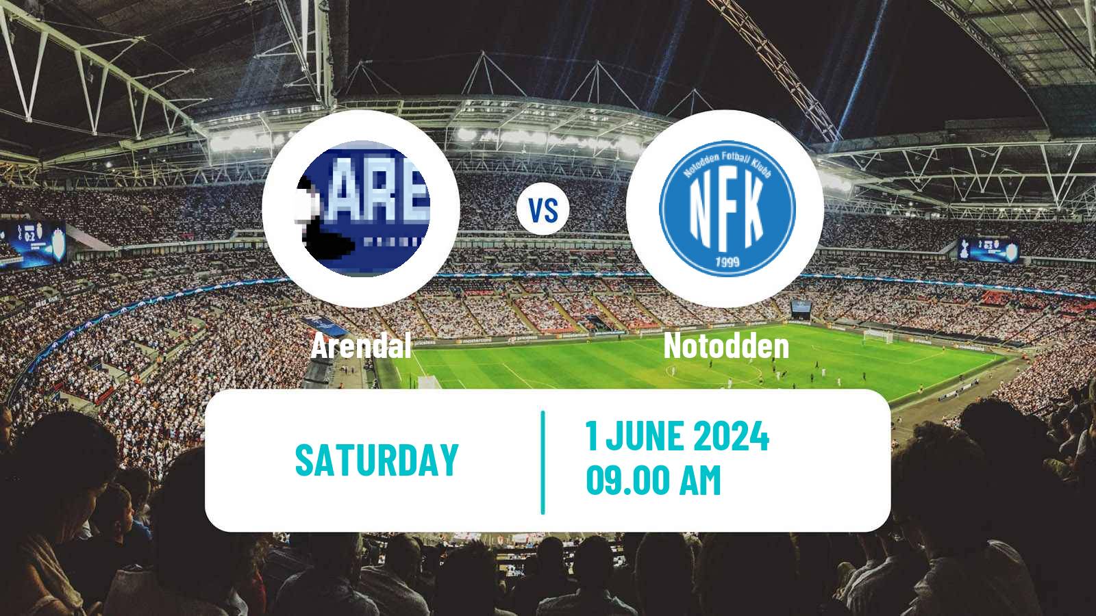 Soccer Norwegian Division 2 - Group 1 Arendal - Notodden