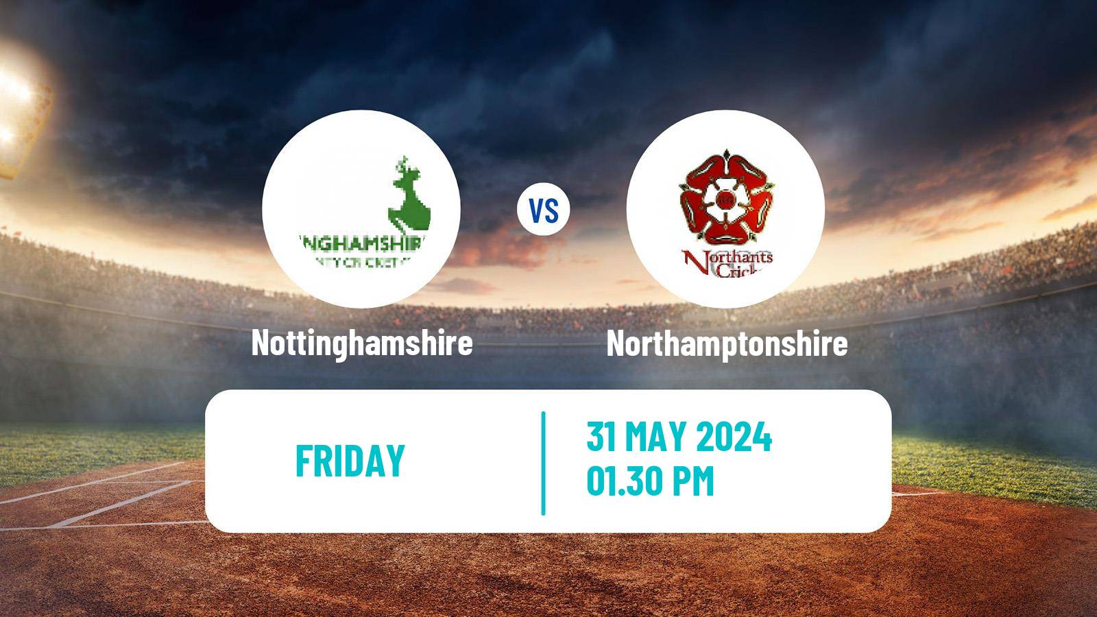 Cricket Vitality Blast Nottinghamshire - Northamptonshire