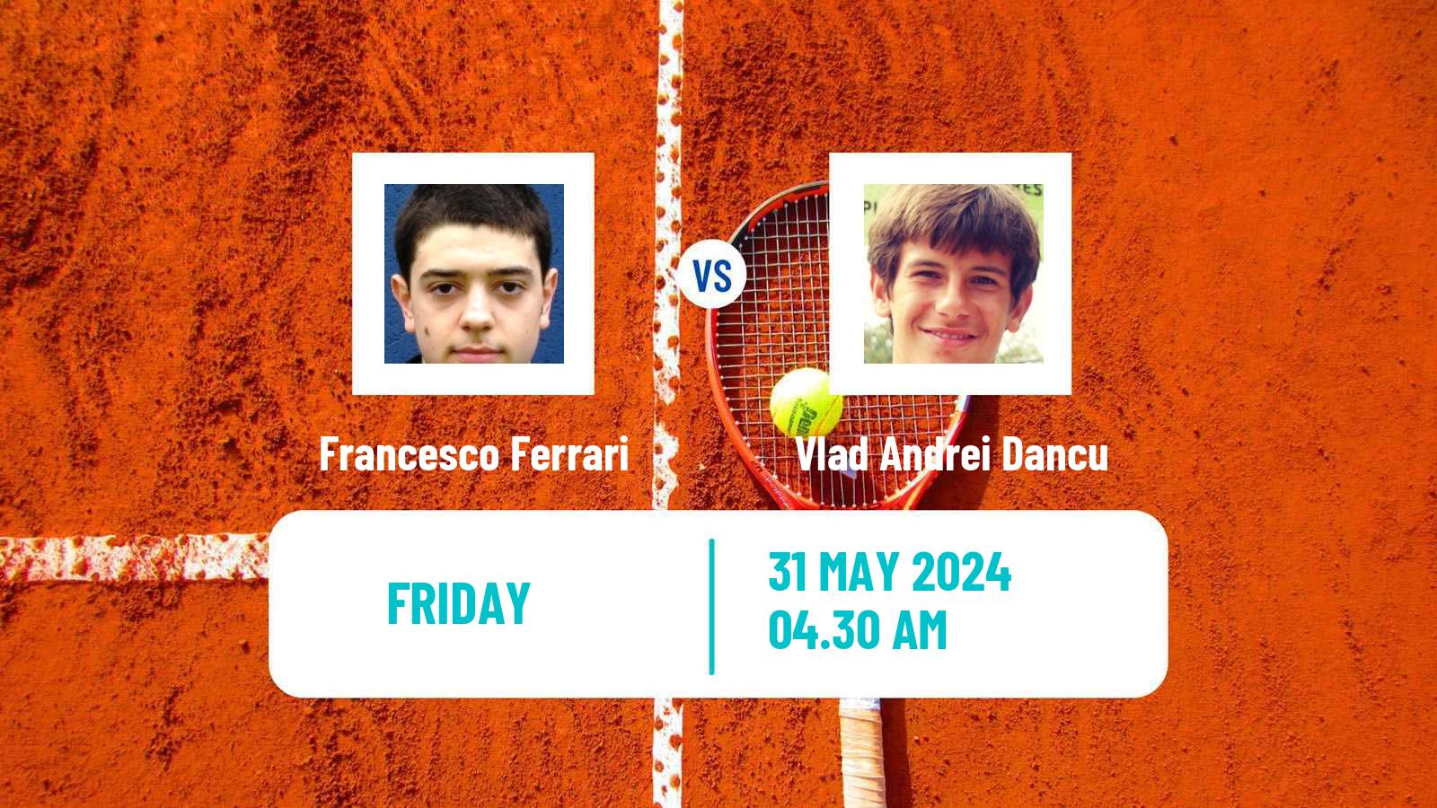 Tennis ITF M15 Constanta Men Francesco Ferrari - Vlad Andrei Dancu