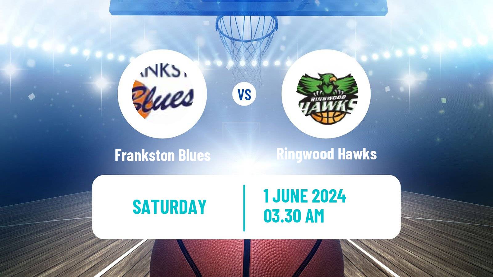 Basketball Australian NBL1 South Women Frankston Blues - Ringwood Hawks