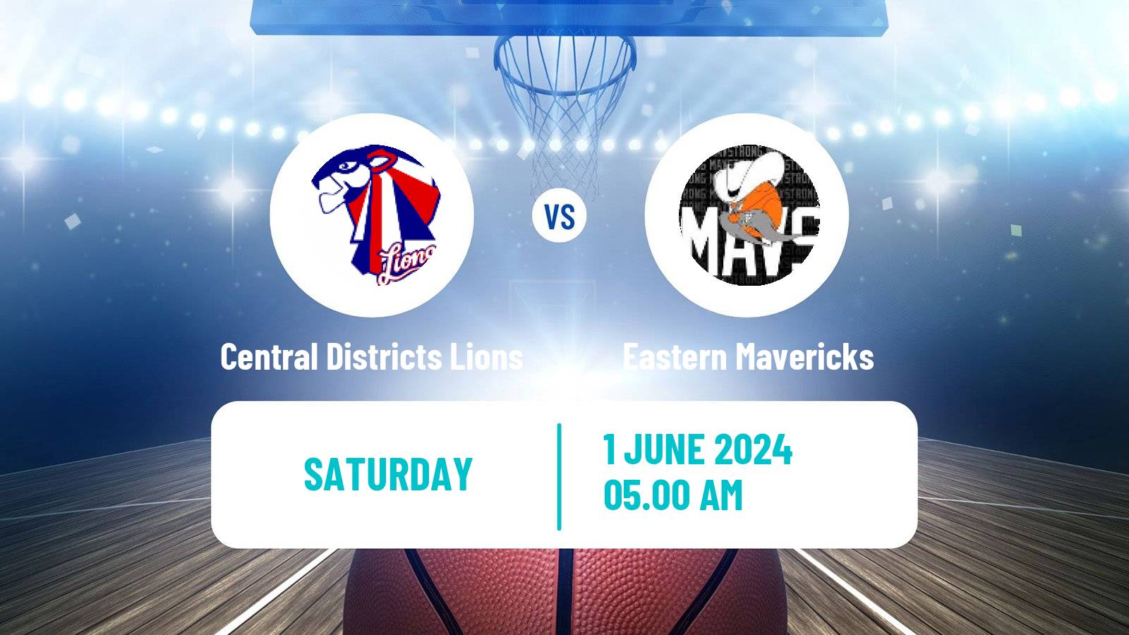 Basketball Australian NBL1 Central Women Central Districts Lions - Eastern Mavericks