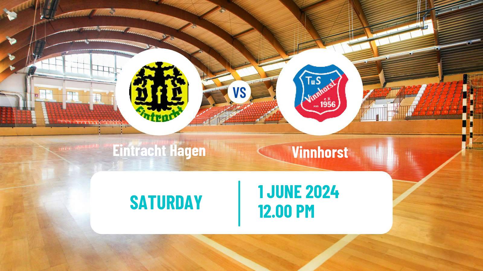 Handball German 2 Bundesliga Handball Eintracht Hagen - Vinnhorst