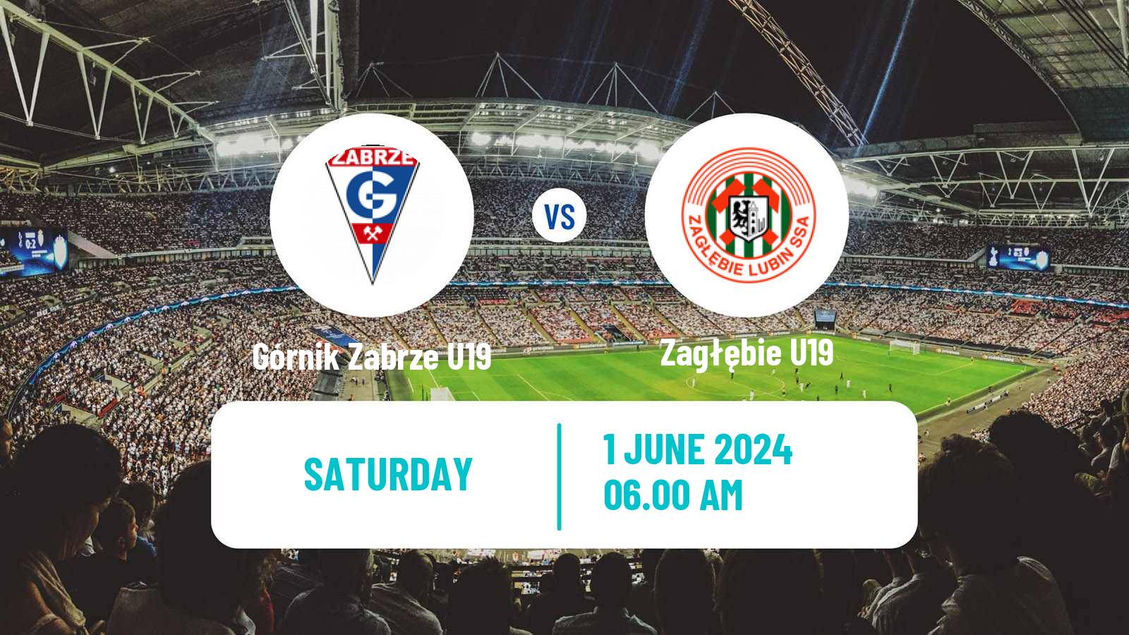 Soccer Polish Central Youth League Górnik Zabrze U19 - Zagłębie U19