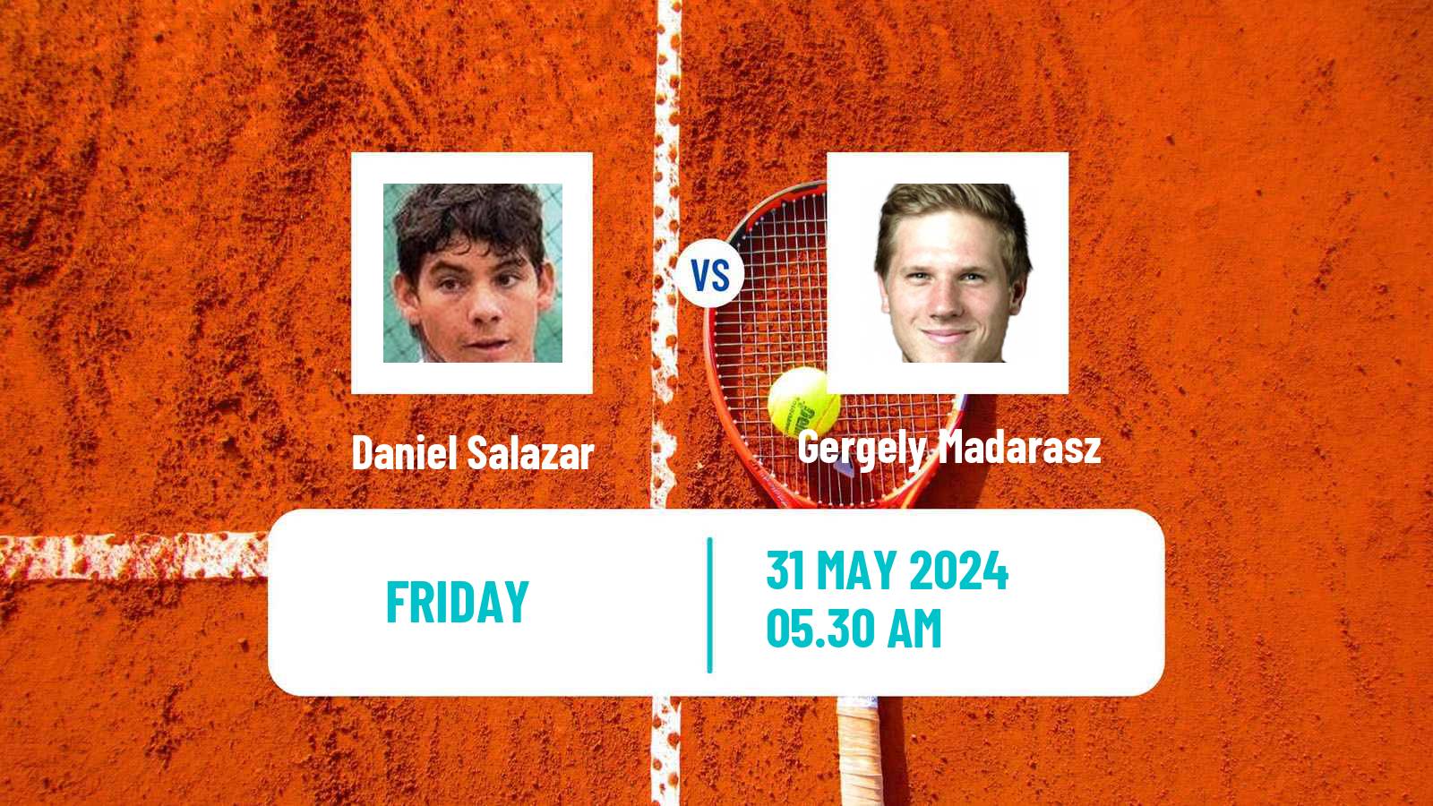 Tennis ITF M15 Gyula Men Daniel Salazar - Gergely Madarasz