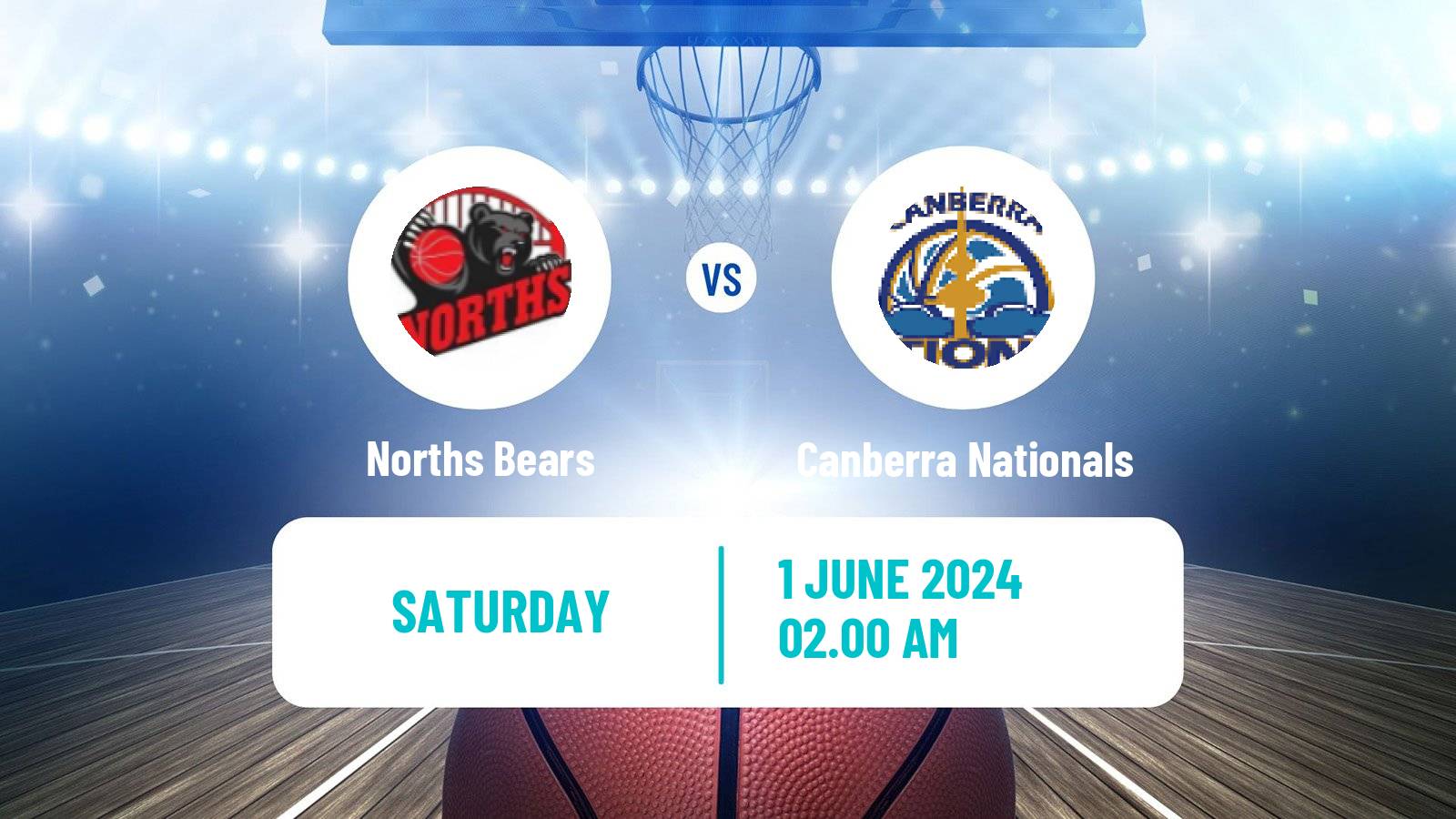 Basketball Australian NBL1 East Women Norths Bears - Canberra Nationals