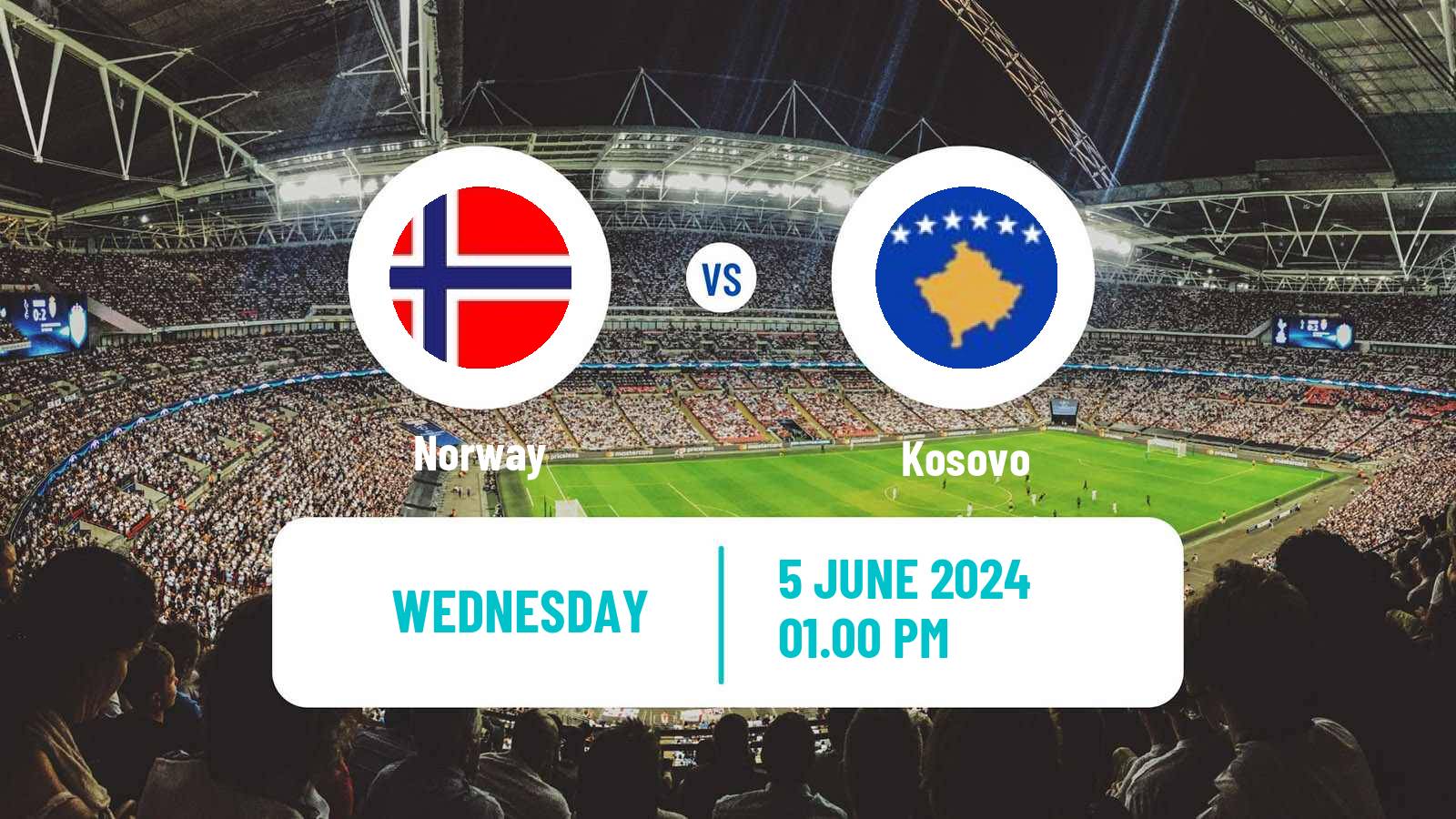 Soccer Friendly Norway - Kosovo