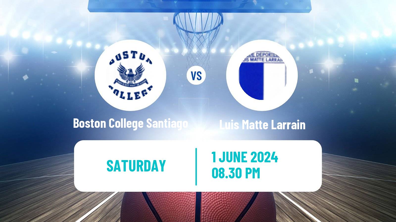 Basketball Chilean LNB 2 Boston College Santiago - Luis Matte Larrain