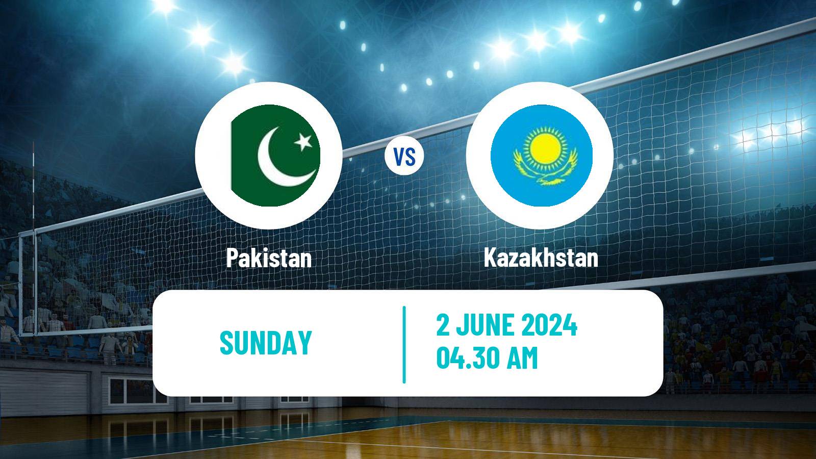 Volleyball AVC Challenge Cup Volleyball Pakistan - Kazakhstan