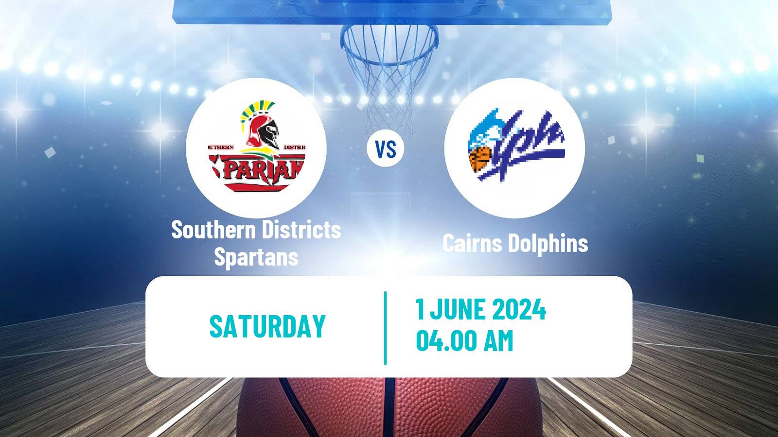 Basketball Australian NBL1 North Women Southern Districts Spartans - Cairns Dolphins