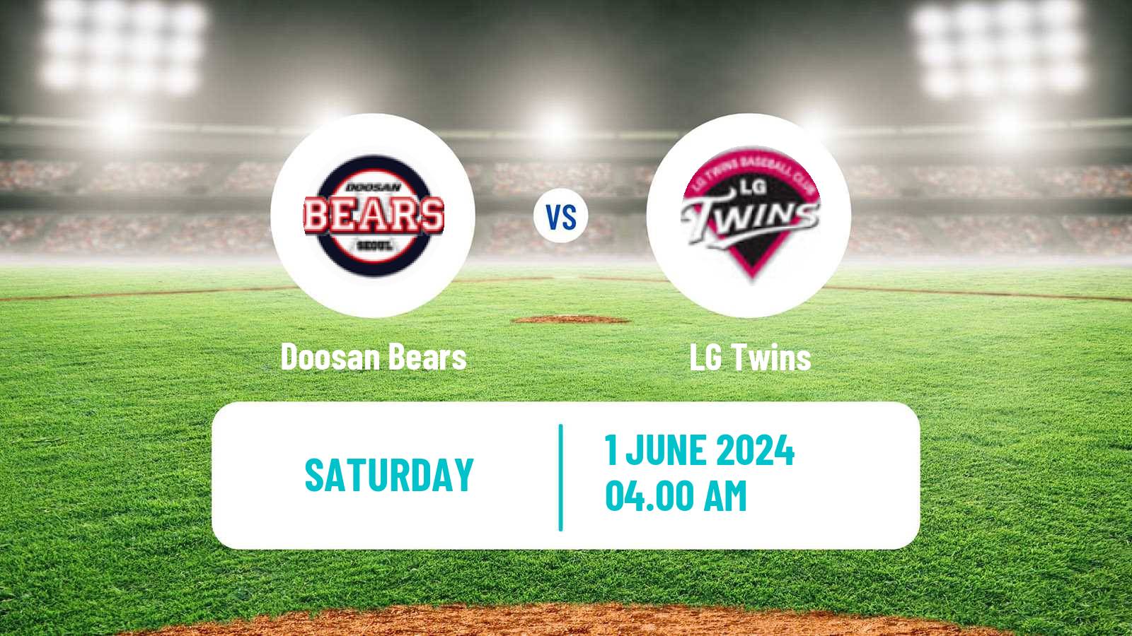 Baseball KBO Doosan Bears - LG Twins