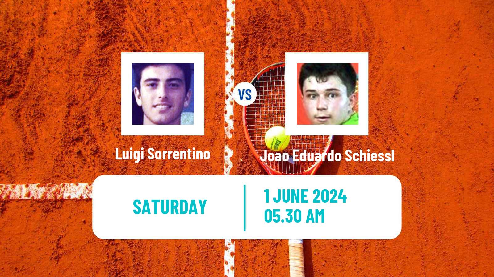 Tennis ITF M15 Vrhnika Men Luigi Sorrentino - Joao Eduardo Schiessl