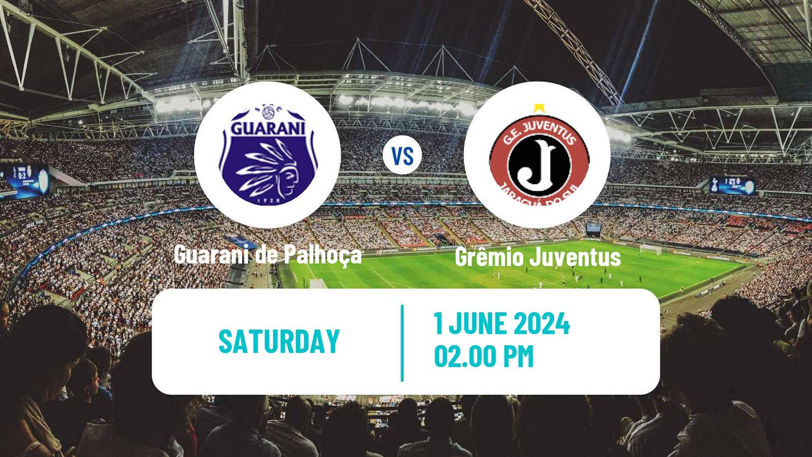 Soccer Brazilian Campeonato Catarinense 2 Guarani de Palhoça - Grêmio Juventus