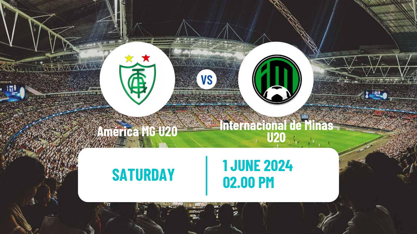 Soccer Brazilian Mineiro U20 América MG U20 - Internacional de Minas U20