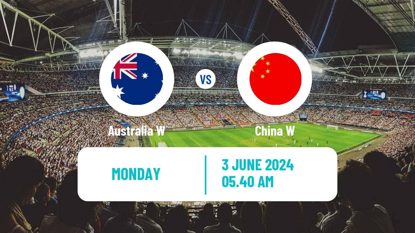 Soccer Friendly International Women Australia W - China W
