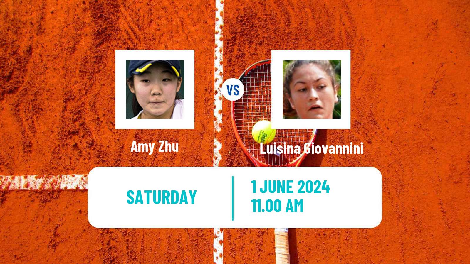 Tennis ITF W15 Rio Claro Women Amy Zhu - Luisina Giovannini