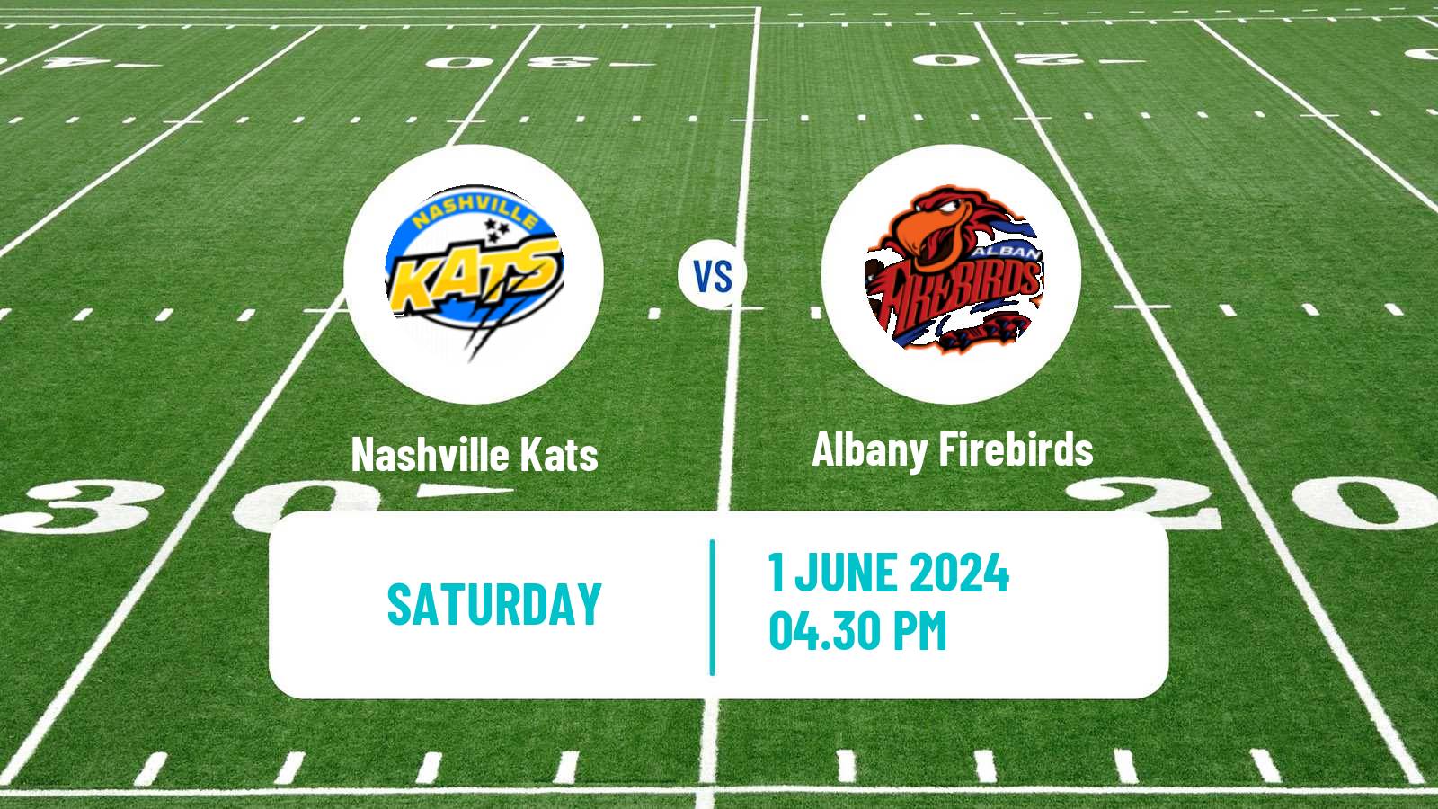 Arena football Arena Football League Nashville Kats - Albany Firebirds