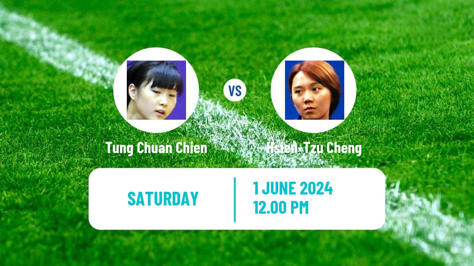 Table tennis Wtt Contender Mendoza Women Tung Chuan Chien - Hsien-Tzu Cheng