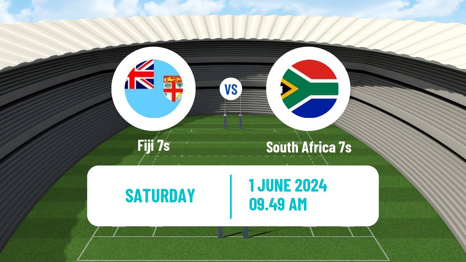 Rugby union Sevens World Series - Spain Fiji 7s - South Africa 7s