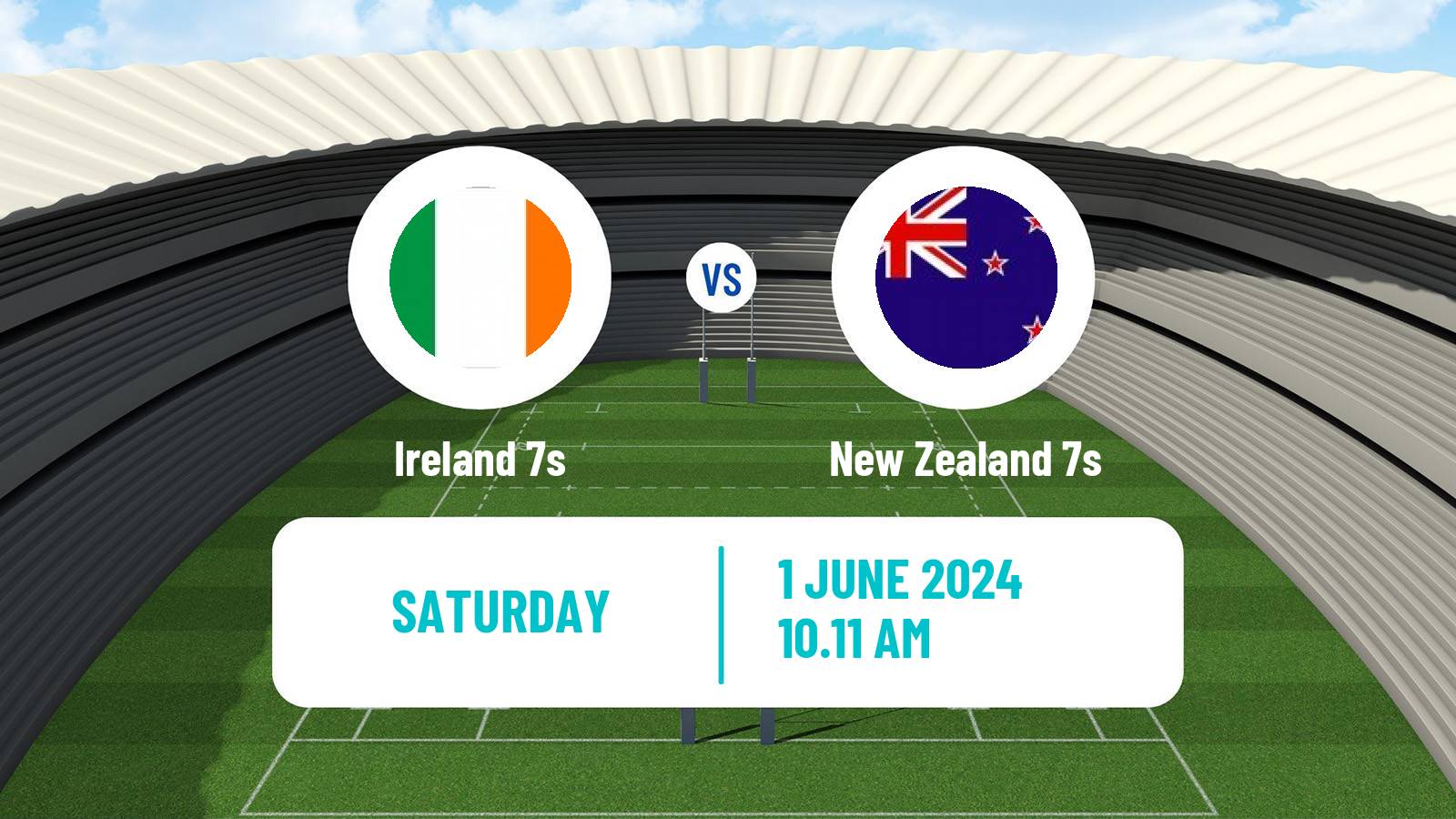 Rugby union Sevens World Series - Spain Ireland 7s - New Zealand 7s