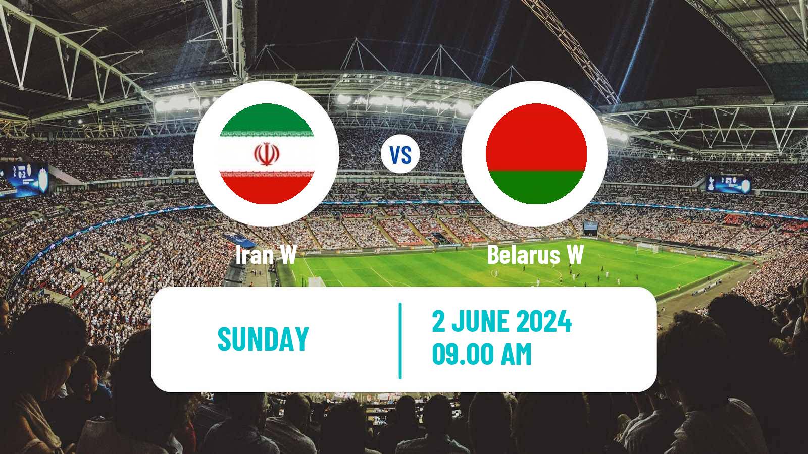 Soccer Friendly International Women Iran W - Belarus W