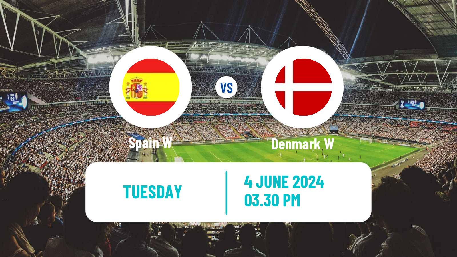 Soccer UEFA Euro Women Spain W - Denmark W