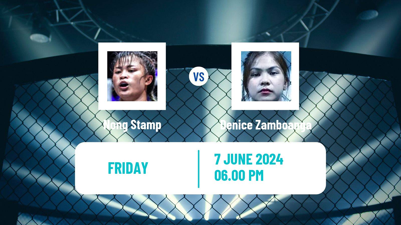 MMA Atomweight One Championship Women Nong Stamp - Denice Zamboanga