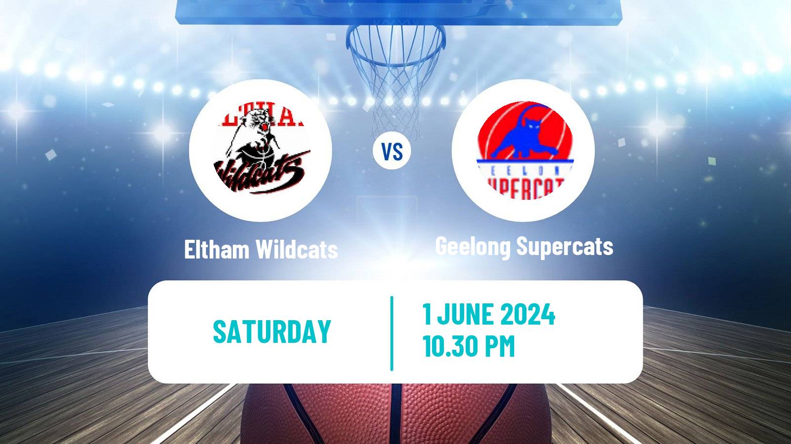 Basketball Australian NBL1 South Women Eltham Wildcats - Geelong Supercats