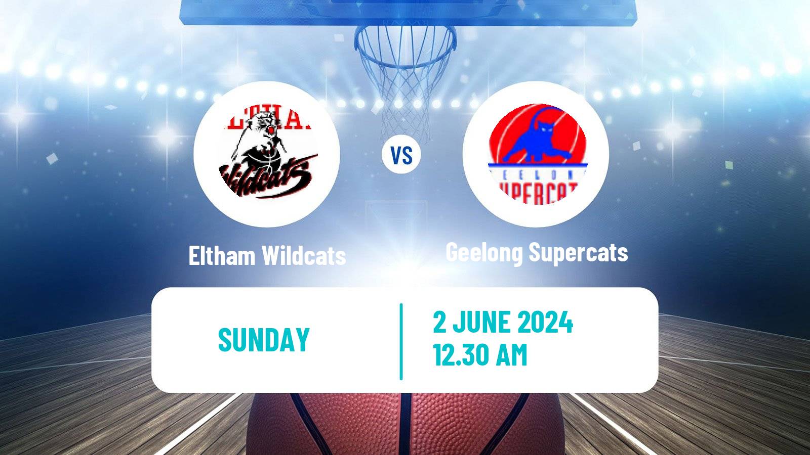 Basketball Australian NBL1 South Eltham Wildcats - Geelong Supercats