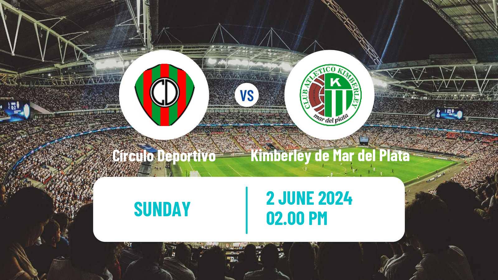 Soccer Argentinian Torneo Federal Círculo Deportivo - Kimberley de Mar del Plata