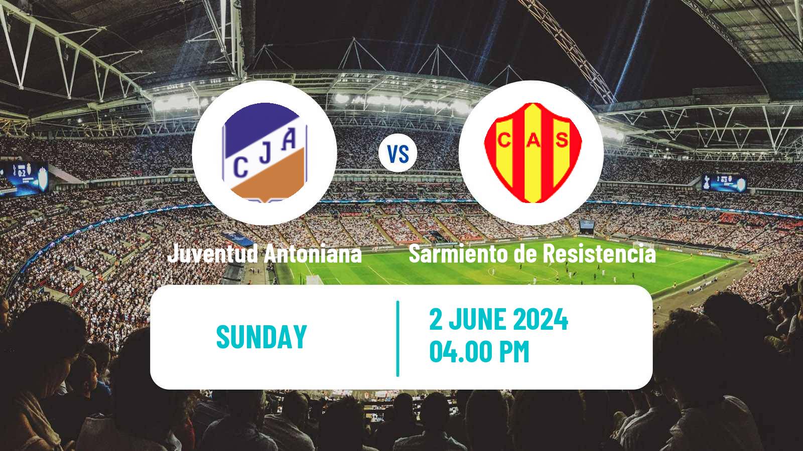 Soccer Argentinian Torneo Federal Juventud Antoniana - Sarmiento de Resistencia