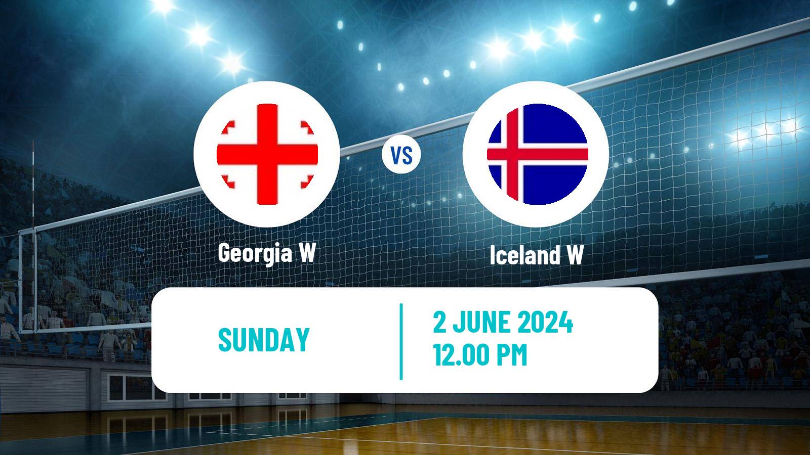 Volleyball Silver European League Volleyball Women Georgia W - Iceland W