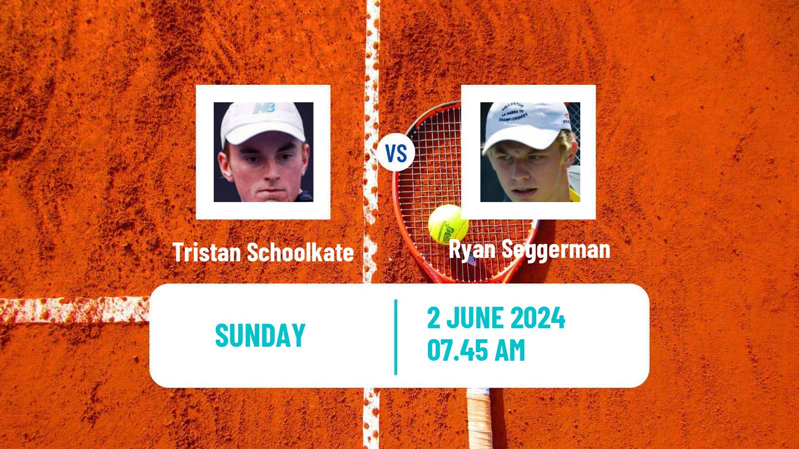 Tennis Surbiton Challenger Men Tristan Schoolkate - Ryan Seggerman