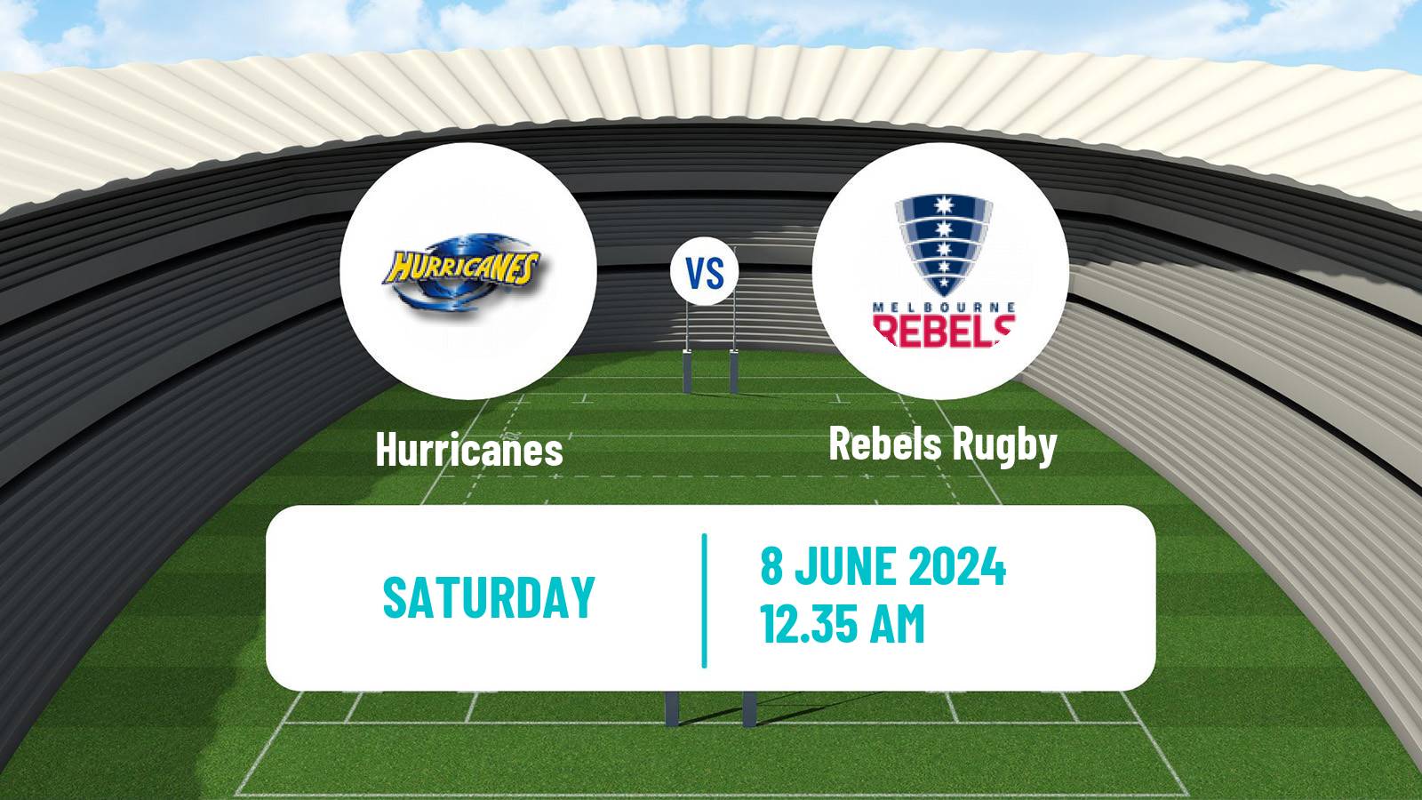 Rugby union Super Rugby Hurricanes - Rebels