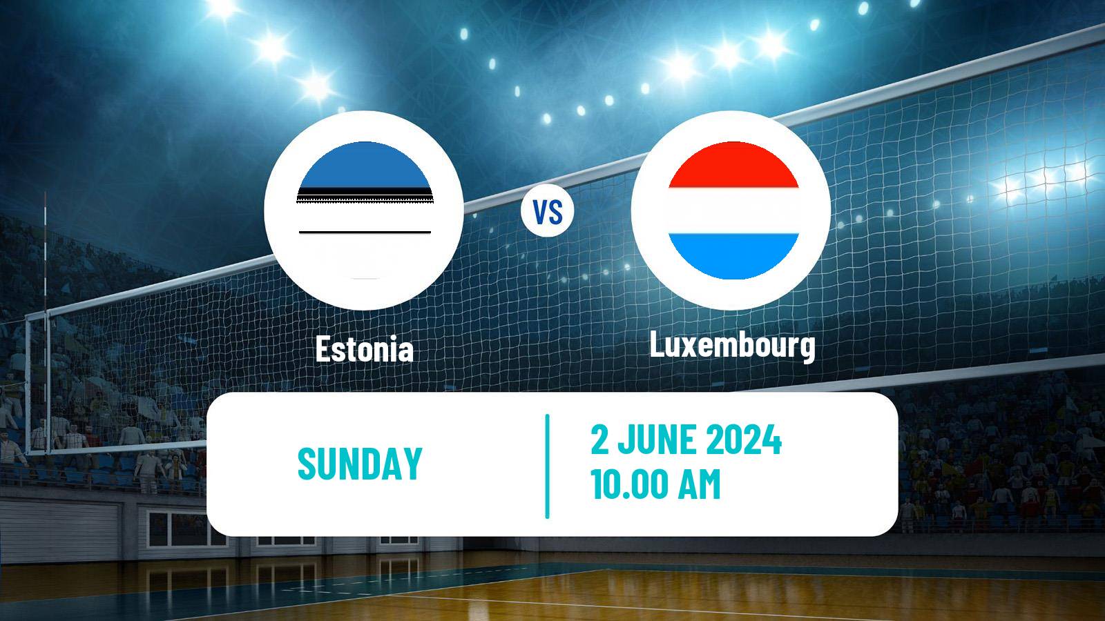 Volleyball Golden European League Volleyball Estonia - Luxembourg