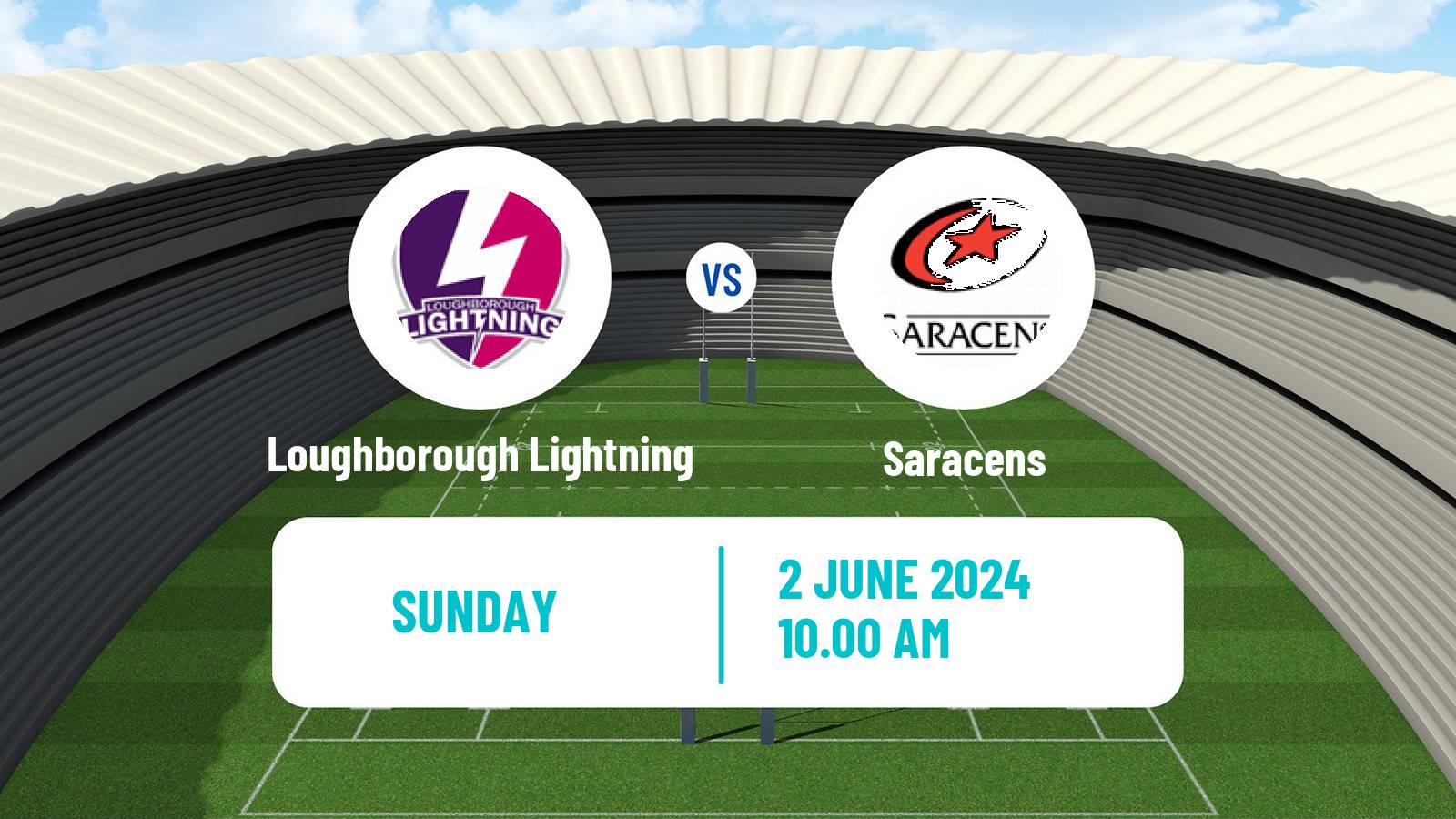 Rugby union English Premier 15s Rugby Women Loughborough Lightning - Saracens